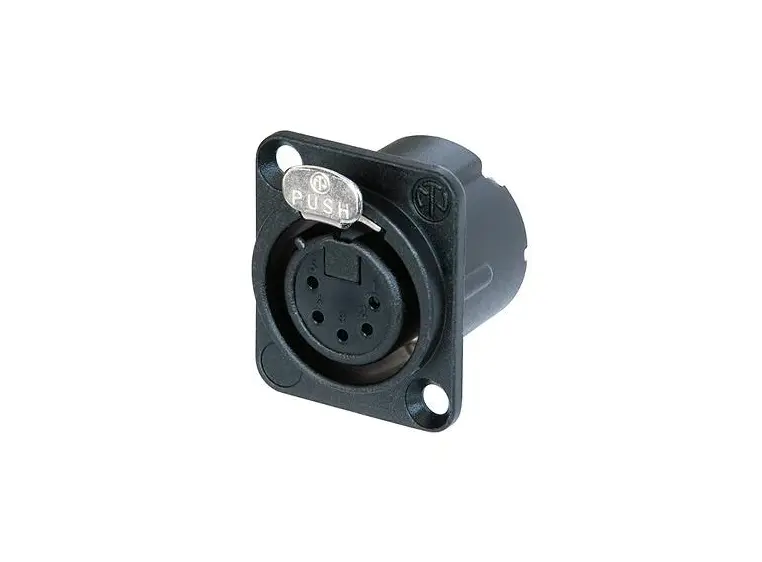 Neutrik NC5FD-LX-BAG ch. 5P hun sort 